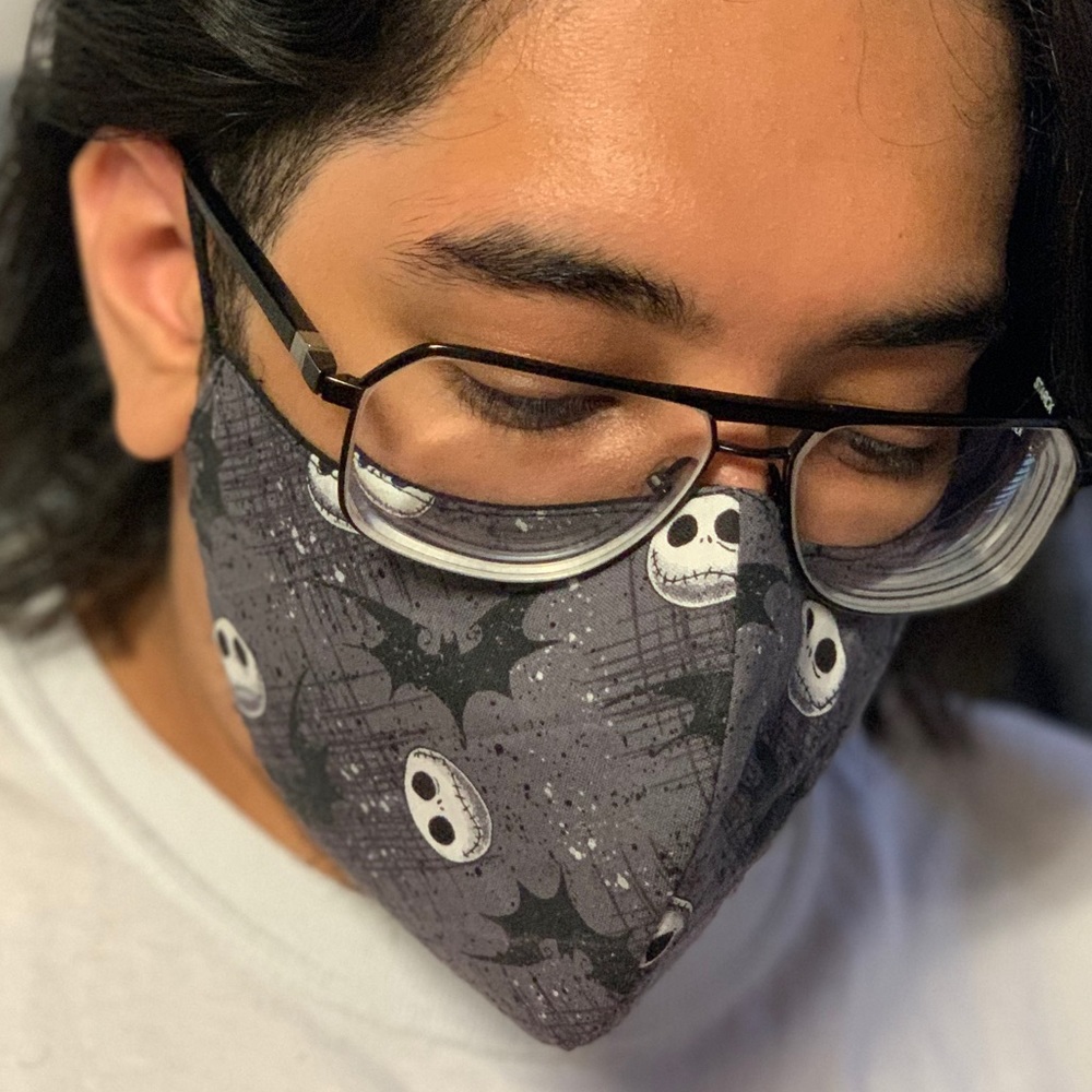 STYLISH unisex contoured multi layer face mask SML